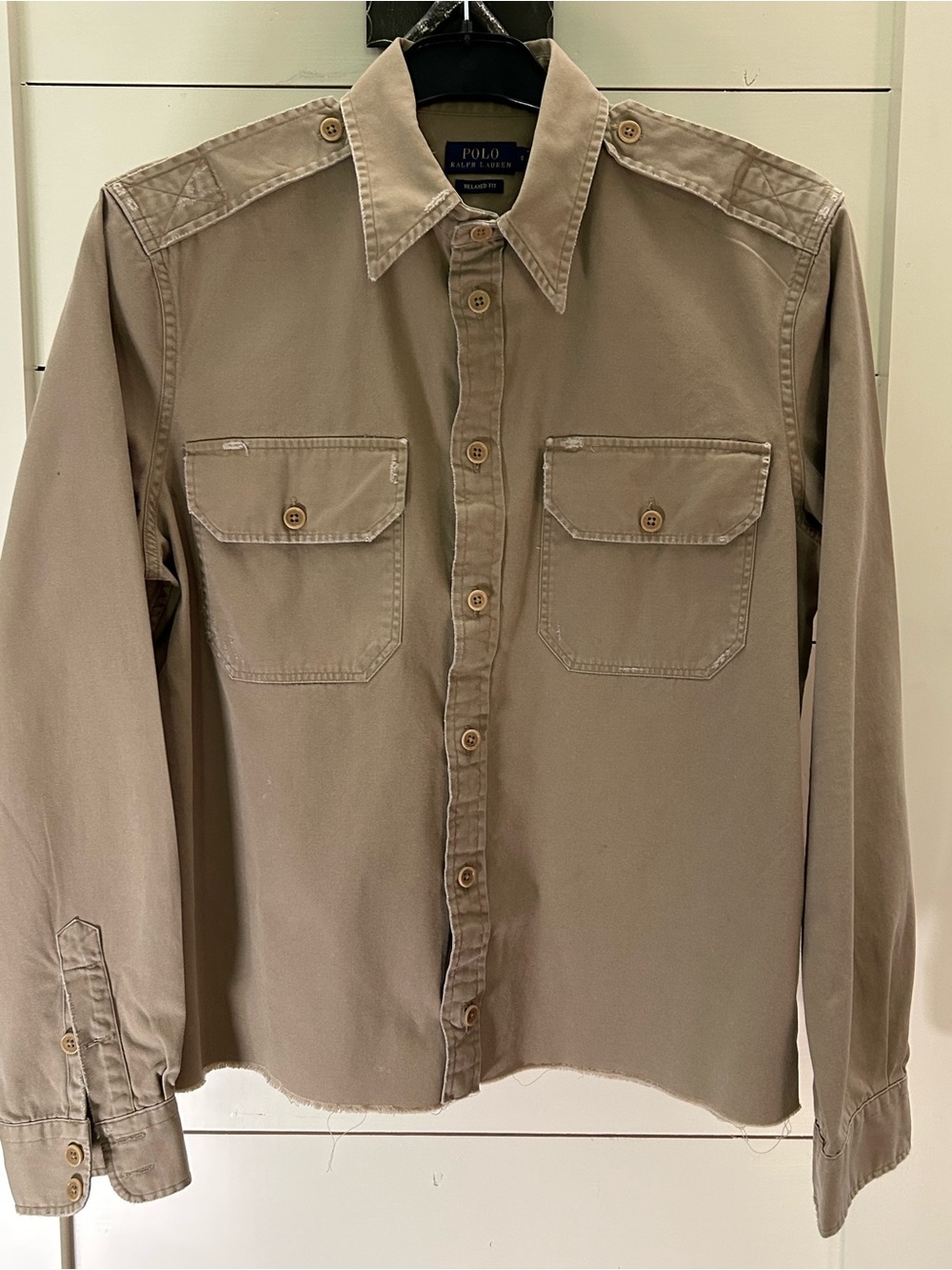Polo Ralph Lauren Womens Military-Inspired Safari Shirt